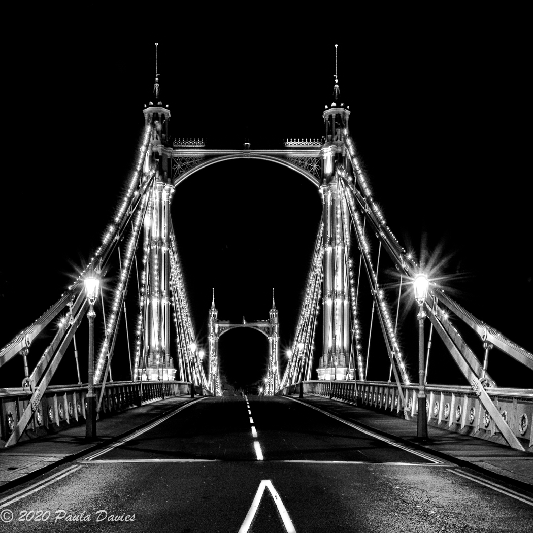 Albert Bridge at Night